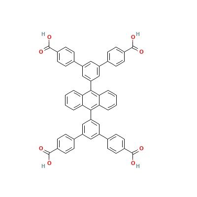 aladdin 阿拉丁 A590700 5',5''''-(蒽-9,10-二基)双(([1,1':3',1''-三联苯]-4,4''-二羧酸)) 913343-74-5 97%
