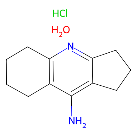 aladdin 阿拉丁 H586520 2,3,5,6,7,8-六氢-1H-环戊烷并[b]喹啉-9-胺盐酸盐水合物 118499-70-0 97%