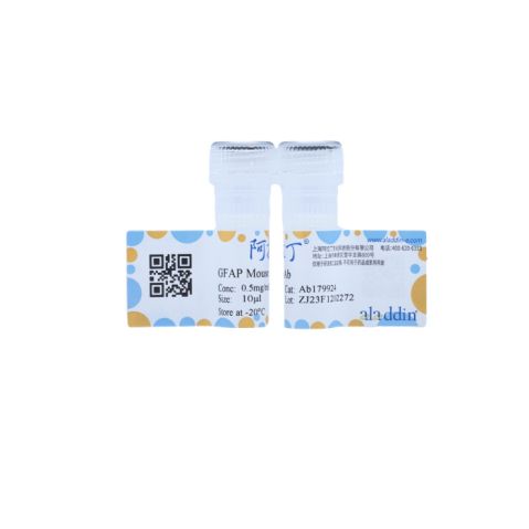 aladdin 阿拉丁 Ab179924 GFAP Mouse mAb mAb (EF01/2D12); Mouse anti human GFAP Antibody; WB, ELISA; Unconjugated