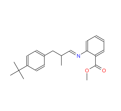 2-[[3-[4-(1,1-二甲基乙基)苯基]-2-甲基亚丙基]氨基]苯甲酸甲酯