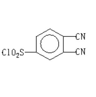 3，4－二氰基苯磺酰氯