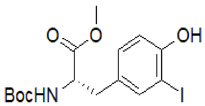 (S)-methyl 2-(tert-butoxycarbonylamino)-3-(4-hydroxy-3-iodophenyl)propanoate