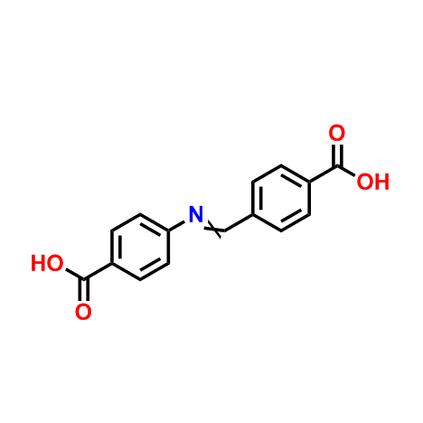 4-((4-羧基亚苄基)氨基)苯甲酸