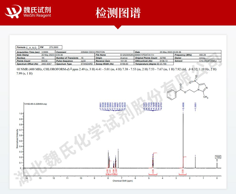 苯酰甲硝唑——13182-89-3技术资料_06.jpg