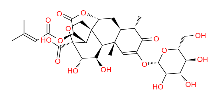鸦胆子苷D，167782-22-1，Bruceoside D。