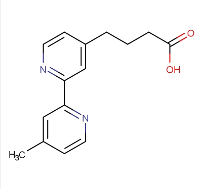 4-甲基-2,2'-联吡啶-4'-丁酸；114527-28-5；4-Methyl-4'-(3-carboxypropyl)-2,2'-bipyridine