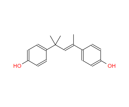 57244-54-9；2,4-Bis(4-hydroxyphenyl)-4-methyl-2-pentene