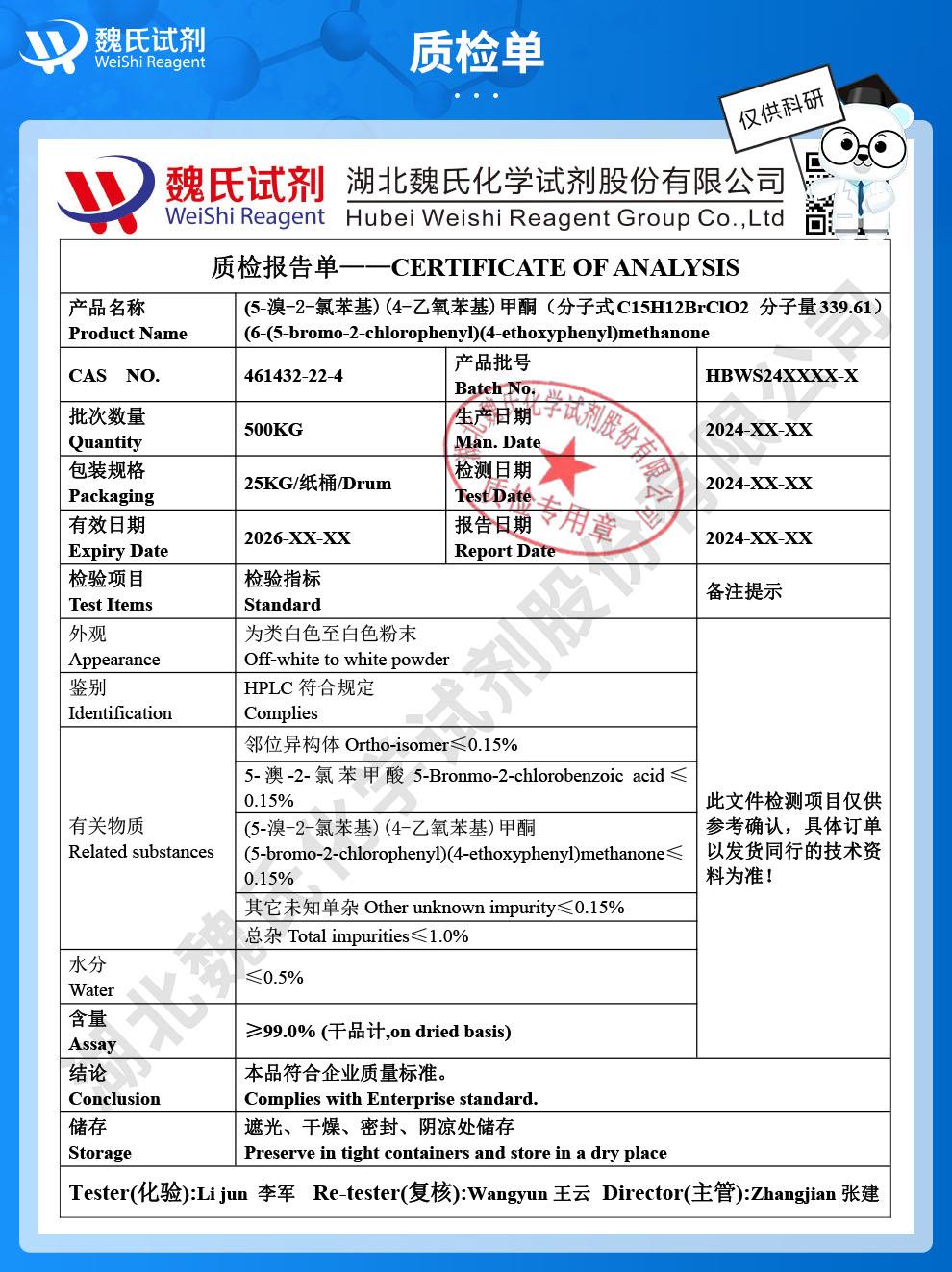 (蓝色7)技术资料——(5-溴-2-氯苯基)(4-乙氧苯基)甲酮—461432-22-4 _04.jpg