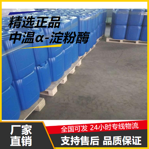   中温α-淀粉酶 9001-19-8 造纸 纺织印染退浆 