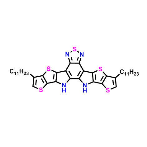 Dithieno[2'',3'':4',5']thieno[2',3':4,5]pyrrolo[3,2-e:2',3'-g][2,1,3]benzothiadiazole, 12,13-dihydro