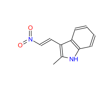 2826-91-7；(E)-2-甲基-3-(2-硝基乙烯基)-1H-吲哚；(E)-2-methyl-3-(2-nitrovinyl)-1H-indole