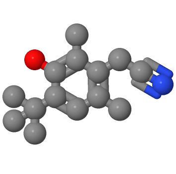 55699-10-0；3-羟基-4-(1,1-二甲基乙基)-2,6-二甲基苯乙腈