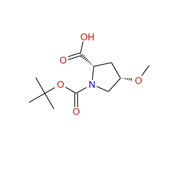 83623-93-2；顺式-1-N-BOC-4-甲氧基-L-脯氨酸；(2S,4S)-4-METHOXY-PYRROLIDINE-1,2-DICARBOXYLIC ACID 1-TERT-BUTYL ESTER