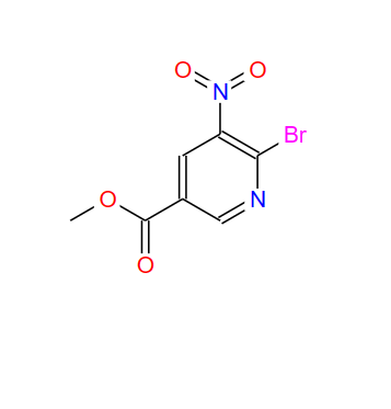 1211519-89-9；6-溴-5-硝基烟酸甲酯；Methyl 6-broMo-5-nitronicotinate
