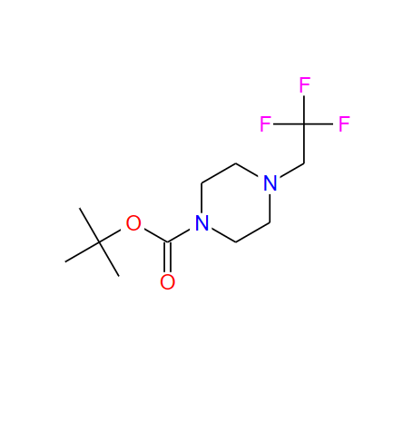 692058-21-2；1-BOC-4-(2,2,2-TRIFLUOROETHYL)PIPERAZINE；