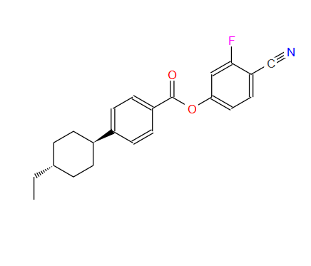 92118-81-5；反,反-4-(4-乙基环己基)苯甲酸-4-氰基-3-氟苯酯；