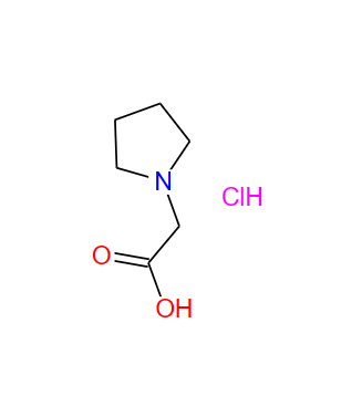 6628-74-6；2-(1-吡咯烷基)乙酸(HCL)；2-pyrrolidin-1-ylacetic acid