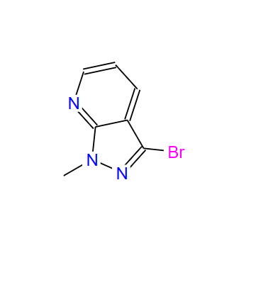 116855-03-9；3 - 溴-1 - 甲基-1H-吡唑并[3,4-B〕吡啶；3-BROMO-1-METHYL-1H-PYRAZOLO[3,4-B]PYRIDINE
