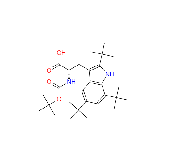 BOC-2,5,7-三叔丁基-L-色氨酸 78654-82-7