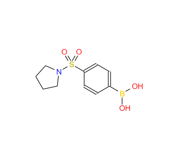 4-(磺酰吡咯啉)苯基硼酸 486422-57-5