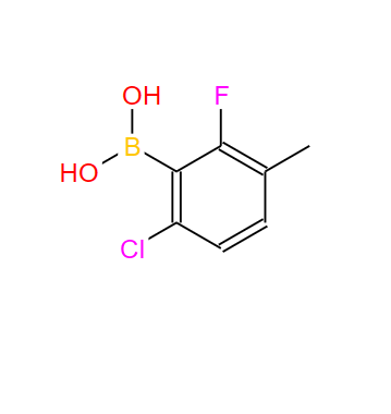352535-86-5;2-氯-6-氟-5-甲基苯硼酸;2-CHLORO-6-FLUORO-5-METHYLPHENYLBORONIC ACID