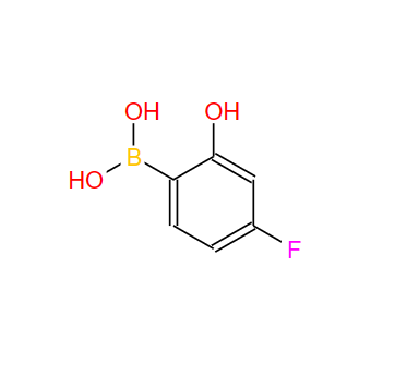 850568-00-2;4-氟-2-羟基苯基硼酸;4-FLUORO-2-HYDROXYPHENYLBORONIC ACID