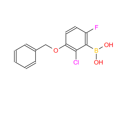 957062-67-8;3-苄氧基-2-氯-6-氟苯硼酸;3-(Benzyloxy)-2-chloro-6-fluorophenylboronic acid