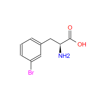 30163-20-3；3-溴苯丙氨酸；2-AMINO-3-(3-BROMO-PHENYL)-PROPIONIC ACID