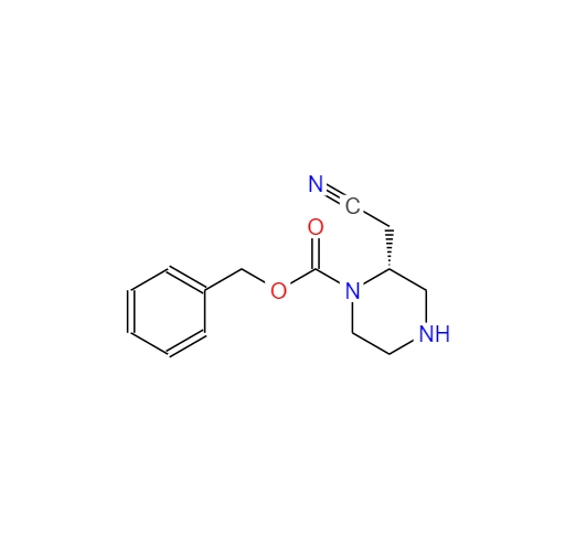(R)-2-(氰基甲基)哌嗪-1-羧酸苄酯 2306255-32-1