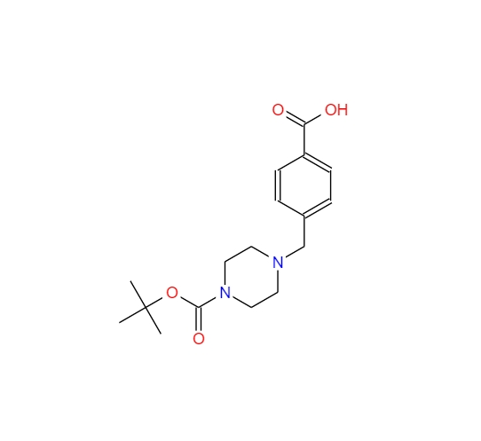 4-(4-叔丁氧基羰酰)哌嗪甲基苯甲酸 479353-63-4