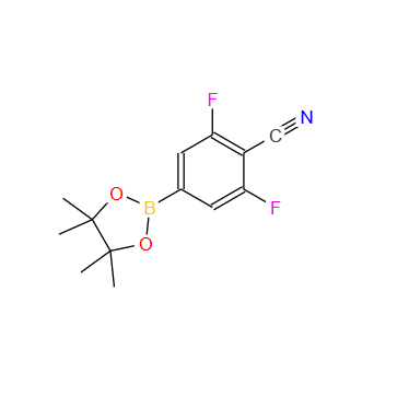 1003298-73-4；4-氰基-3,5-二氟苯硼酸频哪醇酯；4-Cyano-3,5-difluorobenzeneboronic acid pinacol ester, 96%