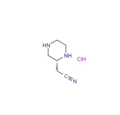 (R)-2-(哌嗪-2-基)乙腈二盐酸 2250242-66-9