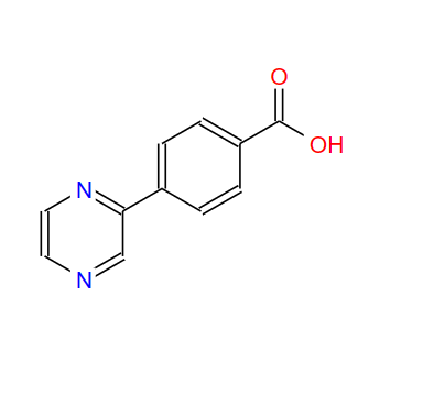 216060-23-0；4-（吡嗪-2-基）苯甲酸；4-(PYRAZIN-2-YL)BENZOIC ACID