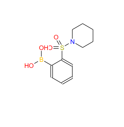 957034-87-6；2-磺酰六吡砒啶苯硼酸；1-(2-Boronophenylsulfonyl)piperidine