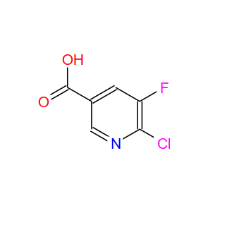 38186-86-6；5-氟-6-氯烟酸；6-Chloro-5-fluoro-nicotinic acid