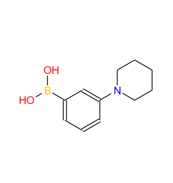 634905-21-8；B-[3-(1-哌啶基)苯基]-硼酸；BORONIC ACID, B-[3-(1-PIPERIDINYL)PHENYL]-