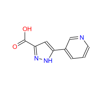 374064-01-4；5-(吡啶-3-基)-1H-吡唑-3-羧酸；5-PYRIDIN-3-YL-1H-PYRAZOLE-3-CARBOXYLIC ACID