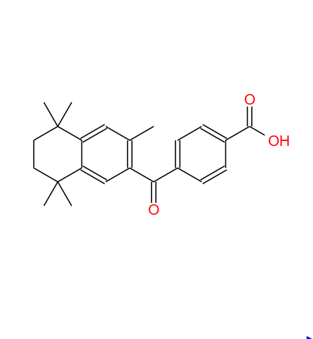 153559-46-7；4-[(5,6,7,8-四氢-3,5,5,8,8-五甲基-2-萘基)羰基]苯甲酸；