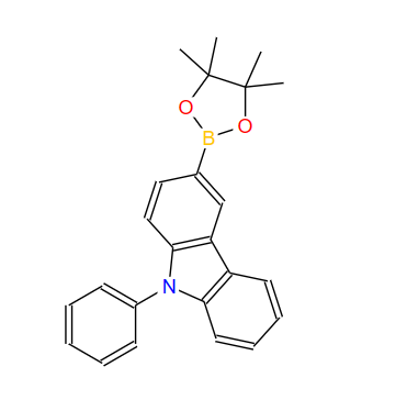 1126522-69-7;9-苯基-9H-咔唑-3-硼酸哪醇酯;9-Phenyl-3-(4,4,5,5-tetramethyl-1,3,2-dioxaborolan-2-yl)-9H-carbazole