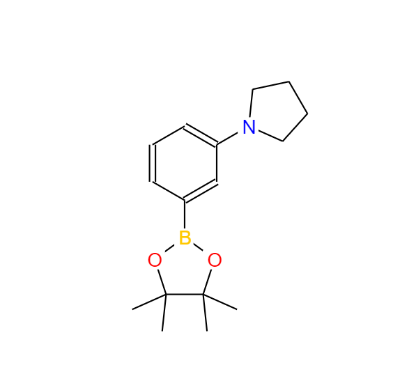 3-(Pyrrilidyl)phenylboronic acid pinacol ester 857283-63-7