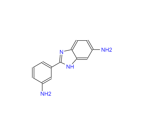 2-(3-氨基苯基)-5-氨基苯并咪唑 13676-49-8