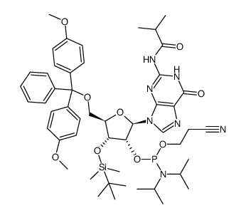 1445905-51-0;3'-TBDMS-IBU-RG 亚磷酰胺单体;3'-TBDMS-ibu-rG Phosphoramidite
