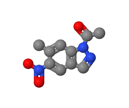 1-(6-甲基-5-硝基-1H-吲唑-1-基)-1-乙酮 81115-44-8