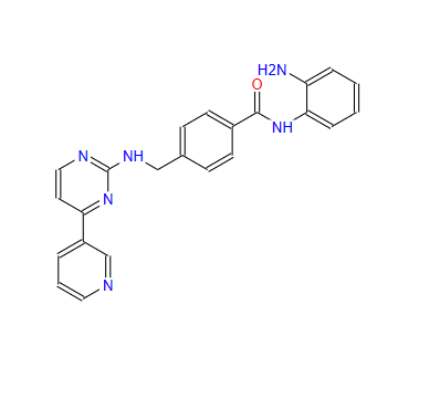 726169-73-9；N-(2-氨基苯基)-4-([[4-(吡啶-3-基)嘧啶-2-基]氨基]甲基)苯甲酰胺