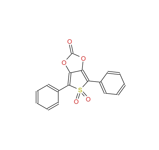4,6-二苯基噻吩[3,4-D]-1,3-二氧代-2-酮-5,5-二氧化物 54714-11-3