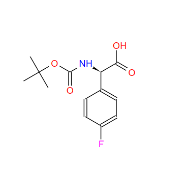 196707-32-1；(R)-N-BOC-4-氟苯甘氨酸；(R)-N-BOC-4-FLUOROPHENYLGLYCINE