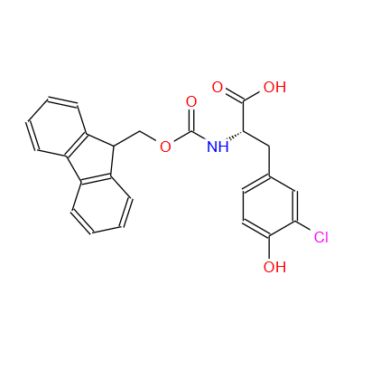 478183-58-3;FMOC-L-3-氯酪氨酸;(S)-2-(((9H-fluoren-9-yl)methoxy)carbonylamino)-3-(3-chloro-4-hydroxyphenyl)propanoic acid