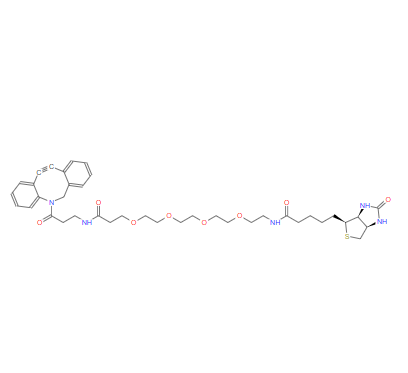 二苯并环辛炔-四聚乙二醇-生物素 1255942-07-4