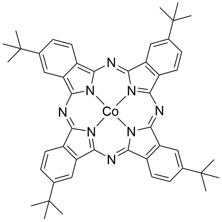 2,9,16,23-四叔丁基-29H,31H-酞菁钴(II).png