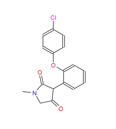 1352744-53-6；3-[2-(4-氯苯氧基)苯基]-1-甲基吡咯烷-2,4-二酮